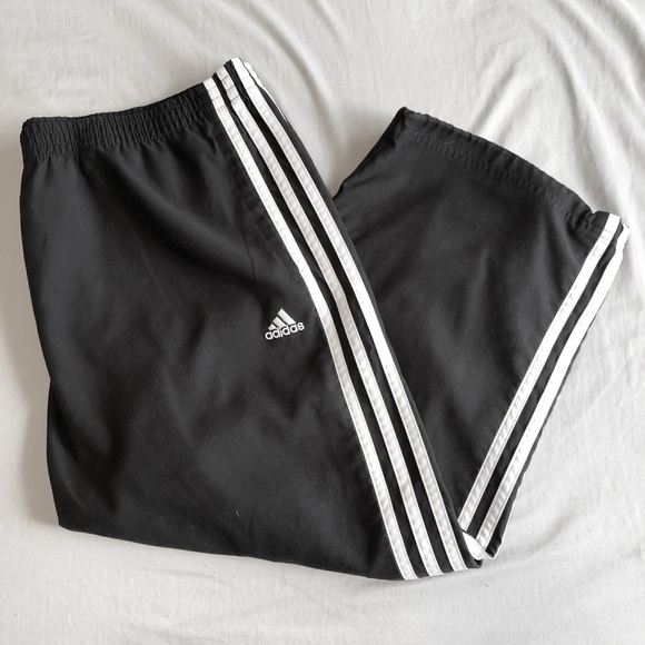 adidas Pants - Adidas Cropped Track Pant, Large